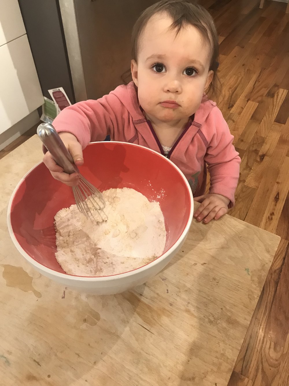  Edith helped me with the recipe testing. 