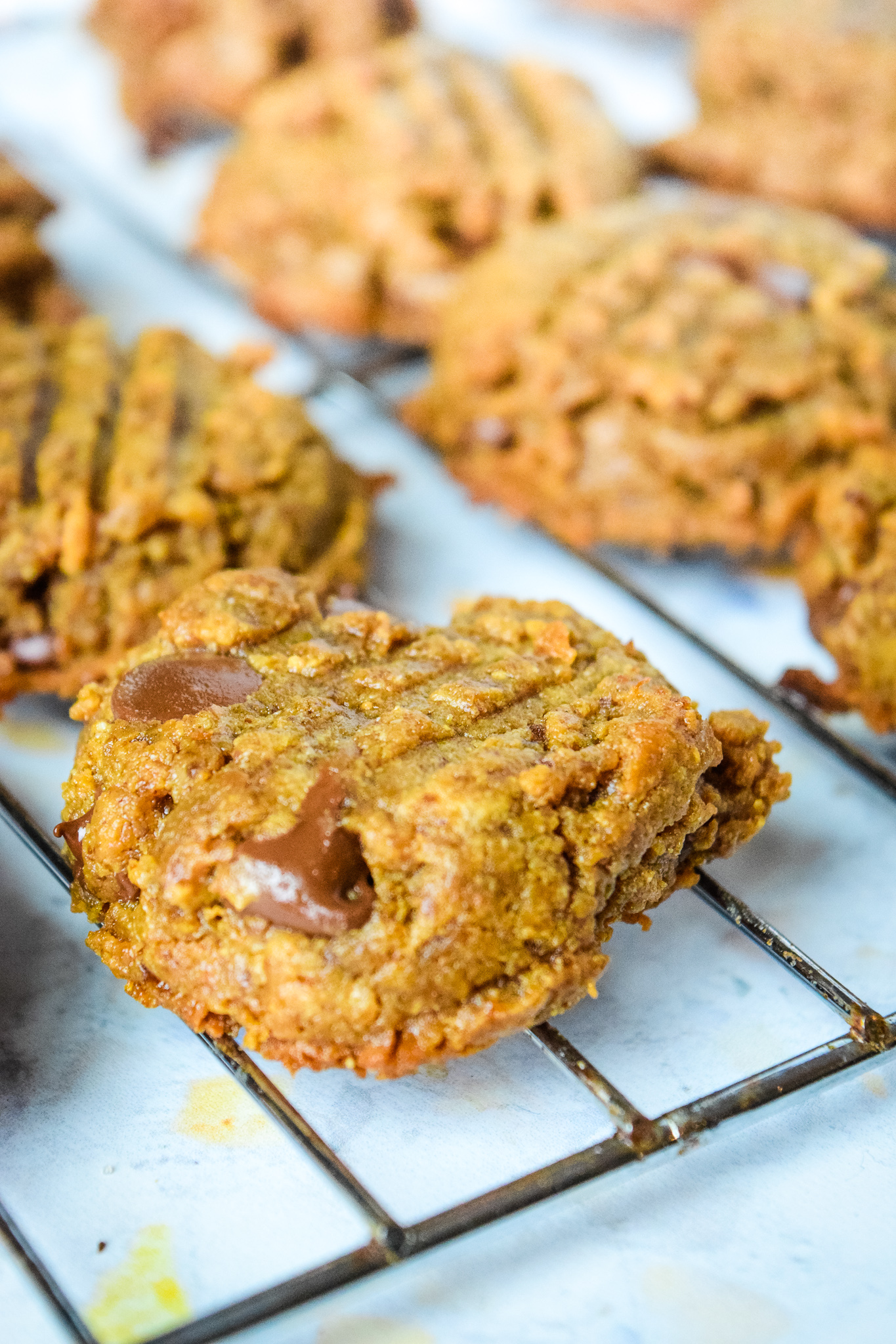 Easy Peanut Butter Chocolate Chip Cookies Liz Winters Wellness