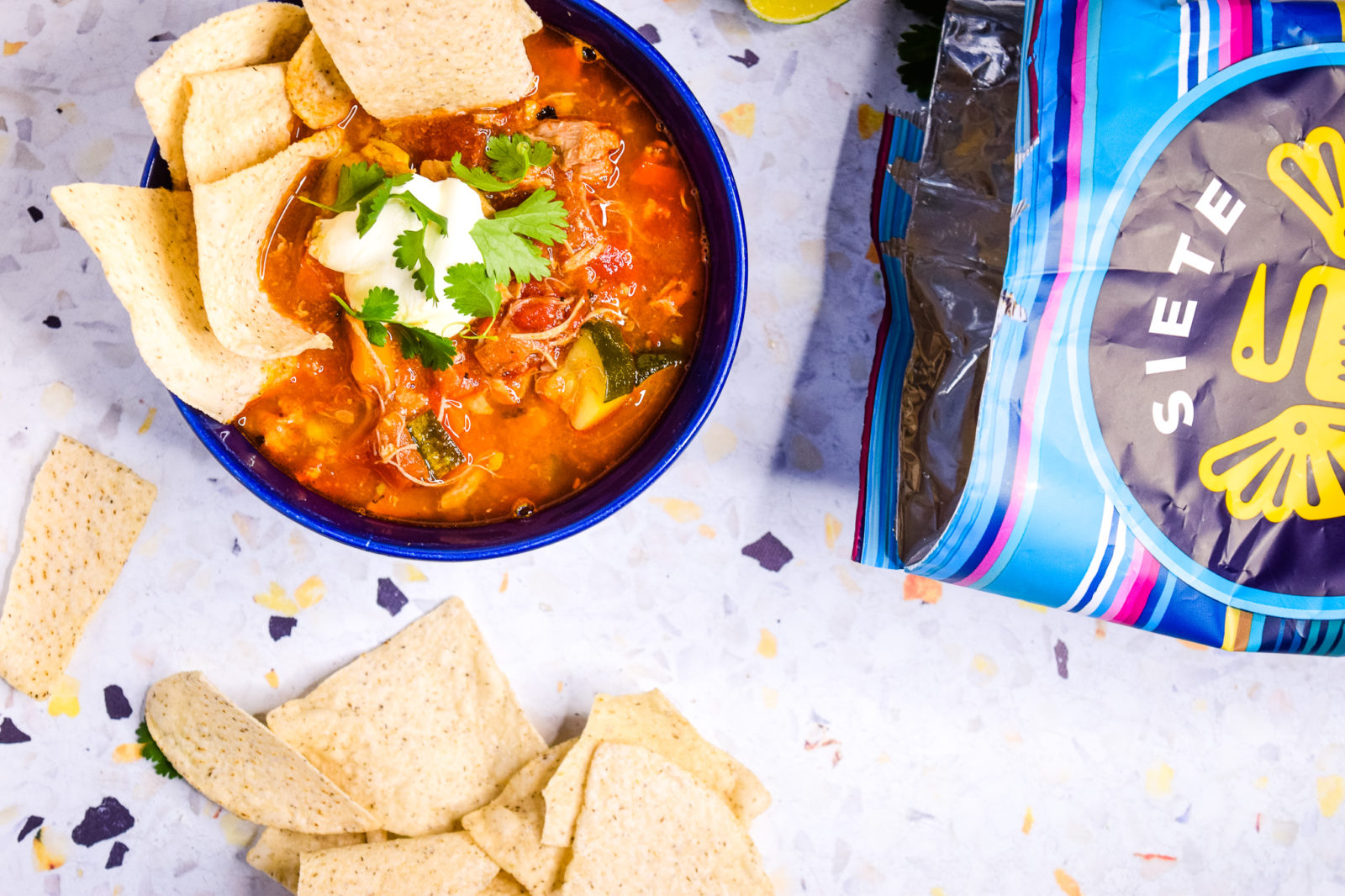 Easy Chicken Tortilla Soup (paleo) - Liz Winters Wellness