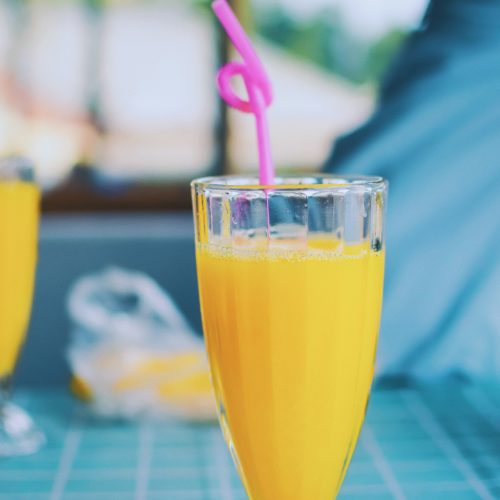Face to Face Mimosa Glass Set - Juice Cleanse